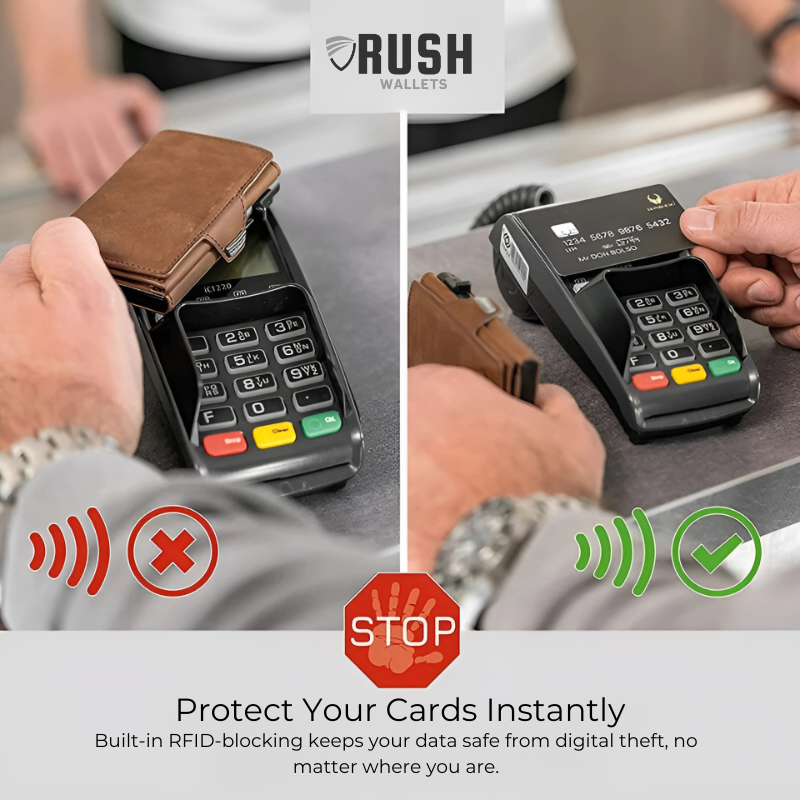 Rush Premium leather Wallet